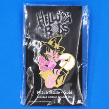 Helluva Boss Witch Millie Gold Enamel Pin - Halloween 2021 Limited Edition - $34.99