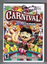 Carnival Games Nintendo Wii Game EMPTY CASE ONLY - $4.90