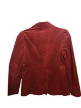 A New Day Blazer Red Rust Color Corduroy Jacket Women’s Size 4 MSRP $39.... - $21.28