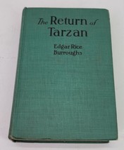 The Return of Tarzan by Edgar Rice Burroughs 1915 Hardcover Book AL Burt Rare - £19.30 GBP