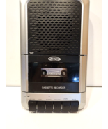 Jensen MCR-100 Cassette Player &amp; Recorder - Silver/Black  Tested  See De... - £14.78 GBP