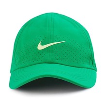 Nike Dri-Fit ADV Club Unstructured Tennis Cap Sports Hat Green NWT FB5598-324 - £36.60 GBP