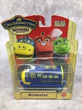 Chuggington Wooden Railway Brewster- Package has Damage &amp; Plastic has Yellowing - £10.80 GBP