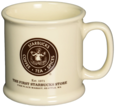 *Starbucks Pike Place White Coffee Mug with Original Logo Brand NEW WITH TAG - £40.31 GBP