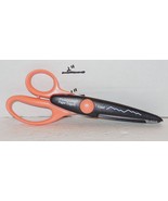 Genuine Fiskars Paper Edgers Scissors LEAF pattern Craft Scrap-Booking S... - $10.08