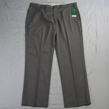 NEW Britches USA Samtex 40 x 30 Gray Flat Front Slim Tech Golf Mens Dress Pants - $29.99