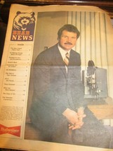 Bear News Vintage Newspaper 1982 Chicago Bears Head Coach Mike Ditka - £15.73 GBP