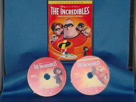 Craig T Nelson The Incredibles Holly Hunter 2 Dvd Set Samuel Jackson - £5.53 GBP