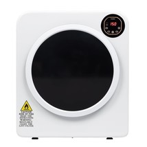 Home 3.2Cu.Ft 13.2lbs Electric Front-Loading Clothes Drum Dryer Drying T... - $346.99