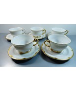 VTG 1950&#39;s Bavaria Germany Konigl.pr.Tettau porcelain Tea Cup &amp; saucer S... - £35.69 GBP