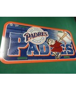 Great Collectible Board  License Tag SAN DIEGO PADRES .....Free Postage - £7.56 GBP
