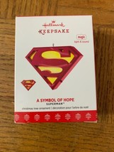 Hallmark Keepsake Ornament Superman A Symbol Of Hope-SHIPS N 24 HOURS - £26.23 GBP