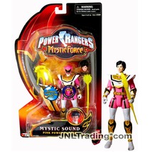 Year 2006 Power Rangers Mystic Force 5.5&quot; Figure Mystic Sound Pink Power Ranger - £44.09 GBP