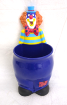 Ringling Bros Circus Clown Plastic Snow Cone Drink Cup - £6.99 GBP
