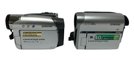 2 SONY Handycam Video Recorder FOR PARTS ONLY OR REPAIR Not Working HC36... - £56.88 GBP