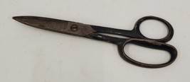 Vintage WISS Scissors Shears Cutting Tool 8&quot; Made in USA Used Condition Black - $19.60