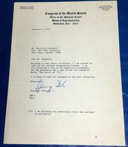 1973 Congressman Gerald Ford Personal Letter Michigan Minority Leader No... - £45.95 GBP