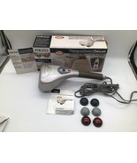 HOMEDICS PA-3H Deluxe Percussion Massager with Heat Gray Handheld Tested... - $39.55