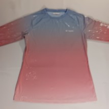 Columbia PFG Long Sleeve T-Shirt Men's Blue & Red Size X-Small FL0079 image 11