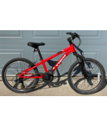 Kids Bike TREK PRECALIBER 20&quot; Red - 6 Speed - Silver Alpha - Youth Bicycle - $140.00
