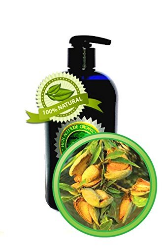 Sweet Almond Oil - 16oz - Virgin, Cold-pressed