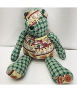 Handmade Teddy Bear Green Sunflowers Multicolor Floral Springtime Countr... - €11,02 EUR Handmade Teddy Bear Green Sunflowers Multicolor Floral Springtime Countr... - €11,02 EUR