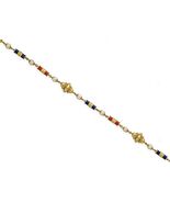 18k Yellow Gold Coral, Lapis Lazuli, and Cultured Pearl Necklace 31&quot; 117g - $429,734.47 MXN