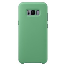 For Samsung S8 Liquid Silicone Gel Rubber Shockproof Case SKY BLUE - £4.60 GBP