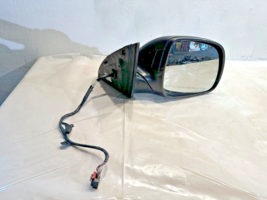 2007-2009 Audi Q7 Passenger Side View Power Door Mirror Dark Gray 4L1857410B OEM - £104.03 GBP