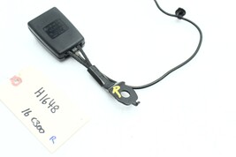 2015-2021 MERCEDES C300 W205 FRONT RIGHT PASSENGER SEAT BELT BUCKLE BLACK H1648 image 12