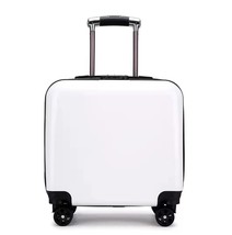 Hot Sales New Design Fashion Customs Rolling Luggage 18 inches For Men Women ABS - £115.26 GBP