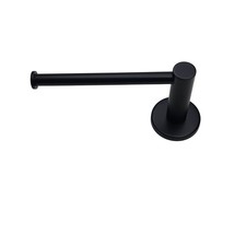 Peerless PA147-BL Precept Double Euro Toilet Paper Holder - Matte Black - $16.90