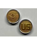 PRE-WWII, 1926-1937, U.S. AIR SERVICE, COLLAR DISK, TYPE 2, AND U.S. COL... - $568.63 MXN
