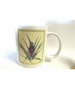 Tropical Coffee Cup Hilo Hattie&#39;s Mug Pineapples Cayenne Plants Floral F... - $243.00 MXN