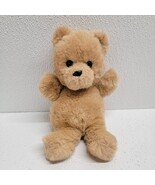 Vintage Dakin 1981 Tan Brown 7&quot; Plush Sitting Teddy Bear Shredded Clippings - $48.34 CAD