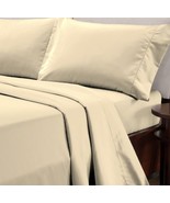 Sanders Signature Collection Brushed Microfiber Cal King Set 4 Piece Set... - $34.16