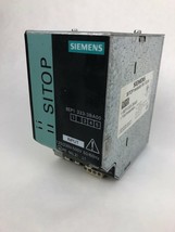 Siemens 1P 6EP1333-3BA00 SITOP Modular Power Supply  5A 1/2 ph -FSTSHP - $55.00