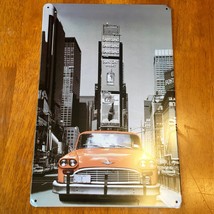 New York Tin Metal Sign 8x12 - $2.96