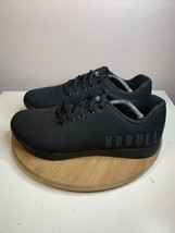 Nobull Superfabric Mens Size 12 Shoes Crossfit Sneakers Black Workout No... - £38.65 GBP