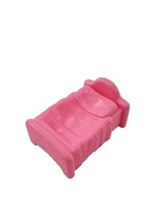 1996 Little People Replacement Pink Bed Toy Figure Doll House Fisher Price  - £6.24 GBP