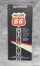 1967 PHILLIPS 66 Road Map Georgia - $6.79
