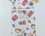 NEW Burt&#39;s Bees Toddler Snug Fit Pajama 2Pc Set Peanut Butter &amp; Jelly 24... - £10.20 GBP