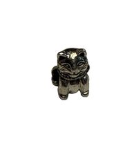 IBB Thai 925 Sterling Silver Cat Kitten Slider Charm Bead Fits Many Brac... - $254.24 MXN