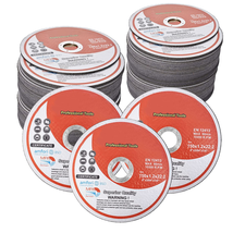 100 Pack 6 Inch Cut off Wheels for Metal and Stainless Steel Cutting Discs for A - £82.73 GBP