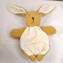 Kathe Kruse Bunny rabbit Plush Warming Pillow Dinkel-Roggen Kissen tan b... - $52.00