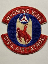 Civil Air Patrol, Wyoming, On Twill, Cut Edged, Unused, 3-3/4&quot; X 3-3/8&quot;, Patch - £7.78 GBP