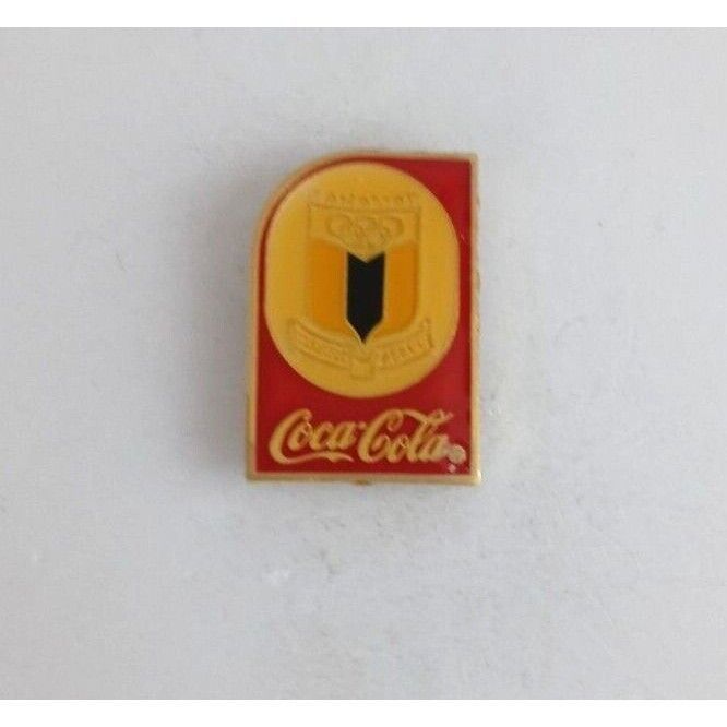 Primary image for Vintage Coca-Cola Bahamas Olympic Lapel Hat Pin