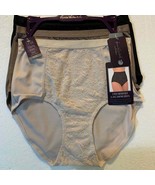 Gloria Vanderbilt Shaping Microfiber Briefs Panties  L XL 2X - £20.45 GBP