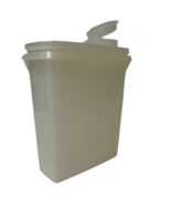 Tupperware Dry Food Keep Store N Pour Junior 499-3 White With Lid Vintag... - £6.57 GBP