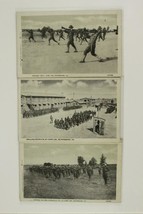 Vintage Postcards 3PC WWI US Military Camp Lee Petersburg VA Passed by C... - $14.22